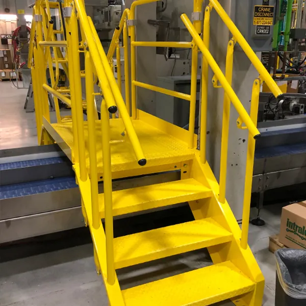 industrial crossover stairs